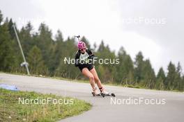 25.09.2022, Premanon, France (FRA): Millie Mcgree (FRA) - Biathlon Samse Summer Tour, pursuit, Premanon (FRA). www.nordicfocus.com. © Thibaut/NordicFocus. Every downloaded picture is fee-liable.