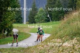 25.09.2022, Premanon, France (FRA): Nora Fumey (FRA) - Biathlon Samse Summer Tour, pursuit, Premanon (FRA). www.nordicfocus.com. © Thibaut/NordicFocus. Every downloaded picture is fee-liable.