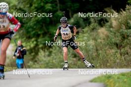 25.09.2022, Premanon, France (FRA): Oceane Michelon (FRA) - Biathlon Samse Summer Tour, pursuit, Premanon (FRA). www.nordicfocus.com. © Thibaut/NordicFocus. Every downloaded picture is fee-liable.