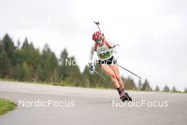 25.09.2022, Premanon, France (FRA): Adelie Langlais (FRA) - Biathlon Samse Summer Tour, pursuit, Premanon (FRA). www.nordicfocus.com. © Thibaut/NordicFocus. Every downloaded picture is fee-liable.