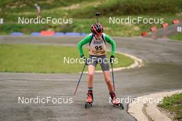 25.09.2022, Premanon, France (FRA): Antoine Magis (FRA) - Biathlon Samse Summer Tour, pursuit, Premanon (FRA). www.nordicfocus.com. © Thibaut/NordicFocus. Every downloaded picture is fee-liable.