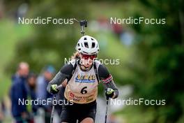 25.09.2022, Premanon, France (FRA): Eve Bouvard (FRA) - Biathlon Samse Summer Tour, pursuit, Premanon (FRA). www.nordicfocus.com. © Thibaut/NordicFocus. Every downloaded picture is fee-liable.