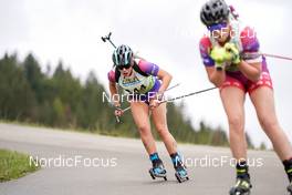 25.09.2022, Premanon, France (FRA): Louna Bouillet (FRA) - Biathlon Samse Summer Tour, pursuit, Premanon (FRA). www.nordicfocus.com. © Thibaut/NordicFocus. Every downloaded picture is fee-liable.