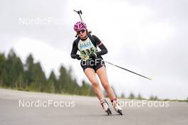 25.09.2022, Premanon, France (FRA): Millie Mcgree (FRA) - Biathlon Samse Summer Tour, pursuit, Premanon (FRA). www.nordicfocus.com. © Thibaut/NordicFocus. Every downloaded picture is fee-liable.