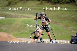 25.09.2022, Premanon, France (FRA): Sophie Chauveau (FRA) - Biathlon Samse Summer Tour, pursuit, Premanon (FRA). www.nordicfocus.com. © Thibaut/NordicFocus. Every downloaded picture is fee-liable.