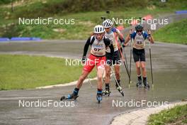 25.09.2022, Premanon, France (FRA): Dylan Suchet (FRA) - Biathlon Samse Summer Tour, pursuit, Premanon (FRA). www.nordicfocus.com. © Thibaut/NordicFocus. Every downloaded picture is fee-liable.