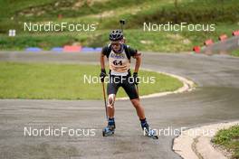 25.09.2022, Premanon, France (FRA): Alexis Colomban (FRA) - Biathlon Samse Summer Tour, pursuit, Premanon (FRA). www.nordicfocus.com. © Thibaut/NordicFocus. Every downloaded picture is fee-liable.