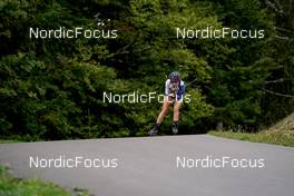 25.09.2022, Premanon, France (FRA): Chloe Missillier (FRA) - Biathlon Samse Summer Tour, pursuit, Premanon (FRA). www.nordicfocus.com. © Thibaut/NordicFocus. Every downloaded picture is fee-liable.