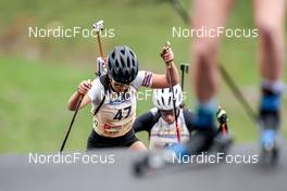 25.09.2022, Premanon, France (FRA): Lauryne Blanc (FRA) - Biathlon Samse Summer Tour, pursuit, Premanon (FRA). www.nordicfocus.com. © Thibaut/NordicFocus. Every downloaded picture is fee-liable.