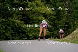 25.09.2022, Premanon, France (FRA): Lisa Cart Lamy (FRA) - Biathlon Samse Summer Tour, pursuit, Premanon (FRA). www.nordicfocus.com. © Thibaut/NordicFocus. Every downloaded picture is fee-liable.