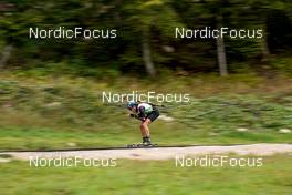 25.09.2022, Premanon, France (FRA): Martin Wouters (FRA) - Biathlon Samse Summer Tour, pursuit, Premanon (FRA). www.nordicfocus.com. © Thibaut/NordicFocus. Every downloaded picture is fee-liable.