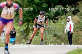 25.09.2022, Premanon, France (FRA): Justine Foulon (FRA) - Biathlon Samse Summer Tour, pursuit, Premanon (FRA). www.nordicfocus.com. © Thibaut/NordicFocus. Every downloaded picture is fee-liable.