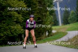 25.09.2022, Premanon, France (FRA): Liv Capron (FRA) - Biathlon Samse Summer Tour, pursuit, Premanon (FRA). www.nordicfocus.com. © Thibaut/NordicFocus. Every downloaded picture is fee-liable.