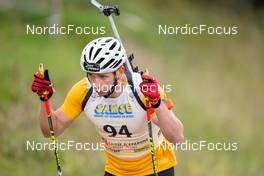 24.09.2022, Premanon, France (FRA): Fabien Claude (FRA) - Biathlon Samse Summer Tour, sprint, Premanon (FRA). www.nordicfocus.com. © Thibaut/NordicFocus. Every downloaded picture is fee-liable.