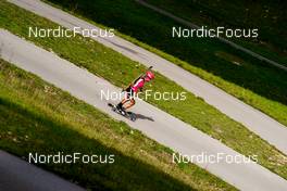 24.09.2022, Premanon, France (FRA): Loriane Chazeau (FRA) - Biathlon Samse Summer Tour, sprint, Premanon (FRA). www.nordicfocus.com. © Thibaut/NordicFocus. Every downloaded picture is fee-liable.