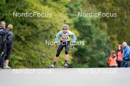 24.09.2022, Premanon, France (FRA): Gabin Fenus Vogel (FRA) - Biathlon Samse Summer Tour, sprint, Premanon (FRA). www.nordicfocus.com. © Thibaut/NordicFocus. Every downloaded picture is fee-liable.