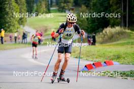 24.09.2022, Premanon, France (FRA): Max Bucher (FRA) - Biathlon Samse Summer Tour, sprint, Premanon (FRA). www.nordicfocus.com. © Thibaut/NordicFocus. Every downloaded picture is fee-liable.