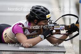 24.09.2022, Premanon, France (FRA): Julia Simon (FRA) - Biathlon Samse Summer Tour, sprint, Premanon (FRA). www.nordicfocus.com. © Thibaut/NordicFocus. Every downloaded picture is fee-liable.