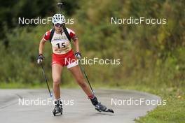 24.09.2022, Premanon, France (FRA): Charlotte Giunta (FRA) - Biathlon Samse Summer Tour, sprint, Premanon (FRA). www.nordicfocus.com. © Thibaut/NordicFocus. Every downloaded picture is fee-liable.