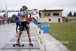 24.09.2022, Premanon, France (FRA): Anais Chevalier-Bouchet (FRA) - Biathlon Samse Summer Tour, sprint, Premanon (FRA). www.nordicfocus.com. © Thibaut/NordicFocus. Every downloaded picture is fee-liable.