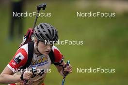 24.09.2022, Premanon, France (FRA): Eva Laine (FRA) - Biathlon Samse Summer Tour, sprint, Premanon (FRA). www.nordicfocus.com. © Thibaut/NordicFocus. Every downloaded picture is fee-liable.