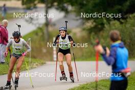 24.09.2022, Premanon, France (FRA): Mélia Reneuve (FRA) - Biathlon Samse Summer Tour, sprint, Premanon (FRA). www.nordicfocus.com. © Thibaut/NordicFocus. Every downloaded picture is fee-liable.