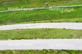 24.09.2022, Premanon, France (FRA): Clemence Cespedes (FRA) - Biathlon Samse Summer Tour, sprint, Premanon (FRA). www.nordicfocus.com. © Thibaut/NordicFocus. Every downloaded picture is fee-liable.