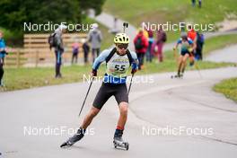 24.09.2022, Premanon, France (FRA): Jake Blane (FRA) - Biathlon Samse Summer Tour, sprint, Premanon (FRA). www.nordicfocus.com. © Thibaut/NordicFocus. Every downloaded picture is fee-liable.