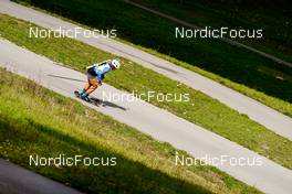 24.09.2022, Premanon, France (FRA): Coline Lanchais (FRA) - Biathlon Samse Summer Tour, sprint, Premanon (FRA). www.nordicfocus.com. © Thibaut/NordicFocus. Every downloaded picture is fee-liable.
