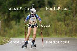 24.09.2022, Premanon, France (FRA): Pauline Jacquet (FRA) - Biathlon Samse Summer Tour, sprint, Premanon (FRA). www.nordicfocus.com. © Thibaut/NordicFocus. Every downloaded picture is fee-liable.