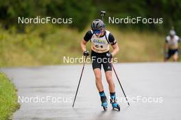 24.09.2022, Premanon, France (FRA): Thomas Hequet (FRA) - Biathlon Samse Summer Tour, sprint, Premanon (FRA). www.nordicfocus.com. © Thibaut/NordicFocus. Every downloaded picture is fee-liable.