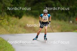 24.09.2022, Premanon, France (FRA): Maxence Pialat (FRA) - Biathlon Samse Summer Tour, sprint, Premanon (FRA). www.nordicfocus.com. © Thibaut/NordicFocus. Every downloaded picture is fee-liable.