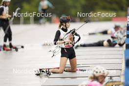 24.09.2022, Premanon, France (FRA): Lola Chouard (FRA) - Biathlon Samse Summer Tour, sprint, Premanon (FRA). www.nordicfocus.com. © Thibaut/NordicFocus. Every downloaded picture is fee-liable.