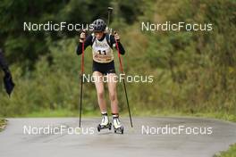 24.09.2022, Premanon, France (FRA): Lola Chouard (FRA) - Biathlon Samse Summer Tour, sprint, Premanon (FRA). www.nordicfocus.com. © Thibaut/NordicFocus. Every downloaded picture is fee-liable.