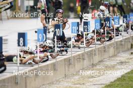 24.09.2022, Premanon, France (FRA): Alice Dusserre (FRA) - Biathlon Samse Summer Tour, sprint, Premanon (FRA). www.nordicfocus.com. © Thibaut/NordicFocus. Every downloaded picture is fee-liable.