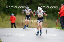 24.09.2022, Premanon, France (FRA): Valentin Lejeune (FRA) - Biathlon Samse Summer Tour, sprint, Premanon (FRA). www.nordicfocus.com. © Thibaut/NordicFocus. Every downloaded picture is fee-liable.