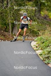 24.09.2022, Premanon, France (FRA): Noe Fuselier (FRA) - Biathlon Samse Summer Tour, sprint, Premanon (FRA). www.nordicfocus.com. © Thibaut/NordicFocus. Every downloaded picture is fee-liable.