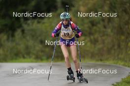 24.09.2022, Premanon, France (FRA): Lisa Siberchicot (FRA) - Biathlon Samse Summer Tour, sprint, Premanon (FRA). www.nordicfocus.com. © Thibaut/NordicFocus. Every downloaded picture is fee-liable.