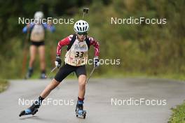 24.09.2022, Premanon, France (FRA): Anaelle Bondoux (FRA) - Biathlon Samse Summer Tour, sprint, Premanon (FRA). www.nordicfocus.com. © Thibaut/NordicFocus. Every downloaded picture is fee-liable.