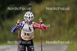 24.09.2022, Premanon, France (FRA): Jeanne Richard (FRA) - Biathlon Samse Summer Tour, sprint, Premanon (FRA). www.nordicfocus.com. © Thibaut/NordicFocus. Every downloaded picture is fee-liable.