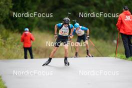 24.09.2022, Premanon, France (FRA): Max Grenard (FRA) - Biathlon Samse Summer Tour, sprint, Premanon (FRA). www.nordicfocus.com. © Thibaut/NordicFocus. Every downloaded picture is fee-liable.