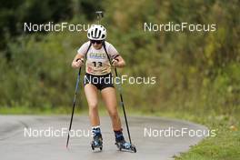 24.09.2022, Premanon, France (FRA): Lea Loofra (FRA) - Biathlon Samse Summer Tour, sprint, Premanon (FRA). www.nordicfocus.com. © Thibaut/NordicFocus. Every downloaded picture is fee-liable.