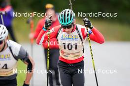 24.09.2022, Premanon, France (FRA): Martin Botet (FRA) - Biathlon Samse Summer Tour, sprint, Premanon (FRA). www.nordicfocus.com. © Thibaut/NordicFocus. Every downloaded picture is fee-liable.