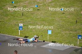 24.09.2022, Premanon, France (FRA): Hugo Francois (FRA) - Biathlon Samse Summer Tour, sprint, Premanon (FRA). www.nordicfocus.com. © Thibaut/NordicFocus. Every downloaded picture is fee-liable.