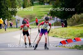 24.09.2022, Premanon, France (FRA): Hugo Rob (FRA) - Biathlon Samse Summer Tour, sprint, Premanon (FRA). www.nordicfocus.com. © Thibaut/NordicFocus. Every downloaded picture is fee-liable.