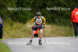 24.09.2022, Premanon, France (FRA): Remy Schaus (FRA) - Biathlon Samse Summer Tour, sprint, Premanon (FRA). www.nordicfocus.com. © Thibaut/NordicFocus. Every downloaded picture is fee-liable.