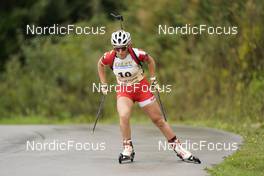 24.09.2022, Premanon, France (FRA): Nora Gaggio (FRA) - Biathlon Samse Summer Tour, sprint, Premanon (FRA). www.nordicfocus.com. © Thibaut/NordicFocus. Every downloaded picture is fee-liable.