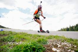 24.09.2022, Premanon, France (FRA): Katia Sarda (FRA) - Biathlon Samse Summer Tour, sprint, Premanon (FRA). www.nordicfocus.com. © Thibaut/NordicFocus. Every downloaded picture is fee-liable.