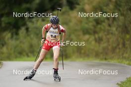 24.09.2022, Premanon, France (FRA): Talia Lambert (FRA) - Biathlon Samse Summer Tour, sprint, Premanon (FRA). www.nordicfocus.com. © Thibaut/NordicFocus. Every downloaded picture is fee-liable.