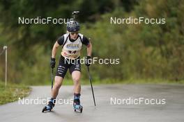 24.09.2022, Premanon, France (FRA): Sophie Chauveau (FRA) - Biathlon Samse Summer Tour, sprint, Premanon (FRA). www.nordicfocus.com. © Thibaut/NordicFocus. Every downloaded picture is fee-liable.